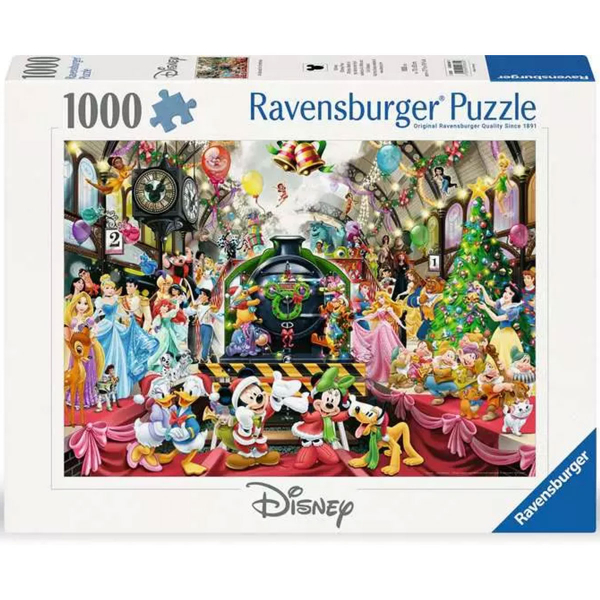 Ravensburger puzzle (slagalice) - 1000pcs Ukrcavanje za Božić RA12000661 - ODDO igračke