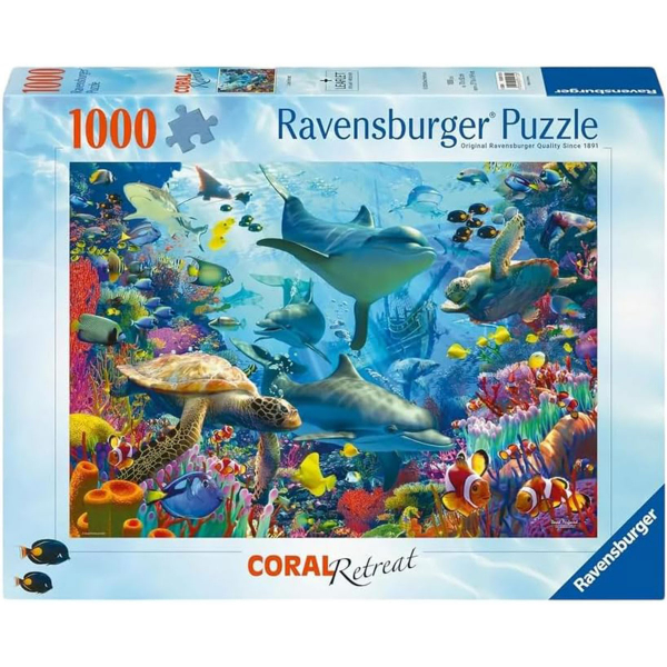 Ravensburger puzzle (slagalice) - 1000pcs Utočište koralnog grebena RA12001172 - ODDO igračke