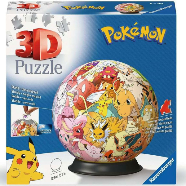 Ravensburger 3D puzzle (slagalice) - 72 pcs Pokemon RA11595 - ODDO igračke