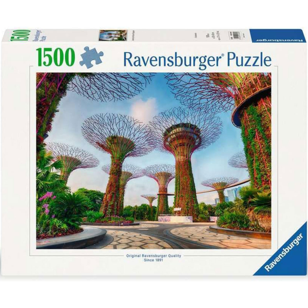 Ravensburger puzzle (slagalice) - 1500pcs Bašta uz zaliv u Singapuru RA12001396 - ODDO igračke