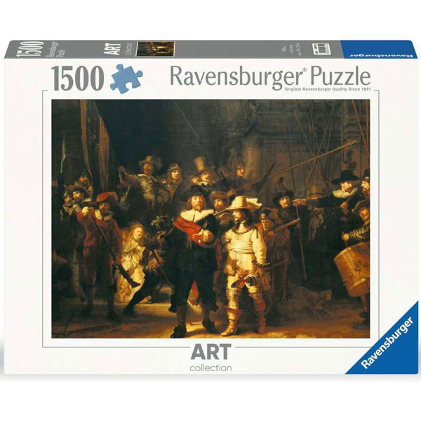 Ravensburger puzzle (slagalice) – 1500pcs Rembrandt Noćna straža RA12000701 - ODDO igračke