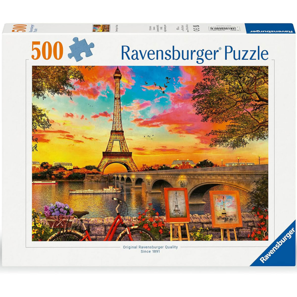 Ravensburger puzzle (slagalice) - 500pcs Veče u Parizu RA12000426 - ODDO igračke