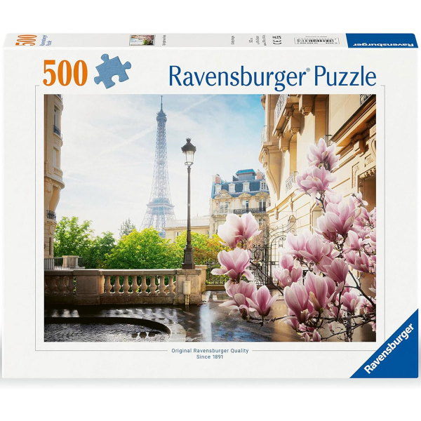 Ravensburger puzzle (slagalice) - 500pcs Proleće u Parizu RA12000366 - ODDO igračke