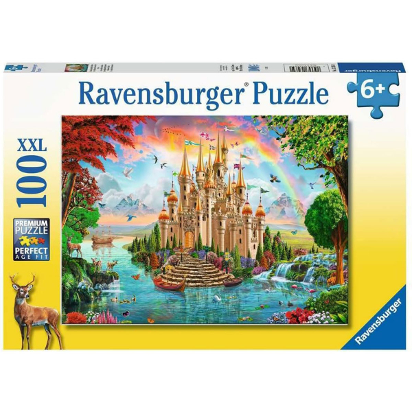 Ravensburger puzzle (slagalice) - 100XXL Dvorac i duga RA13285 - ODDO igračke