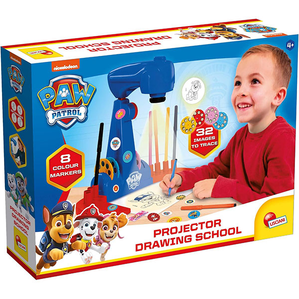 Paw Patrol škola crtanja sa projektorom Lisciani 104710 - ODDO igračke