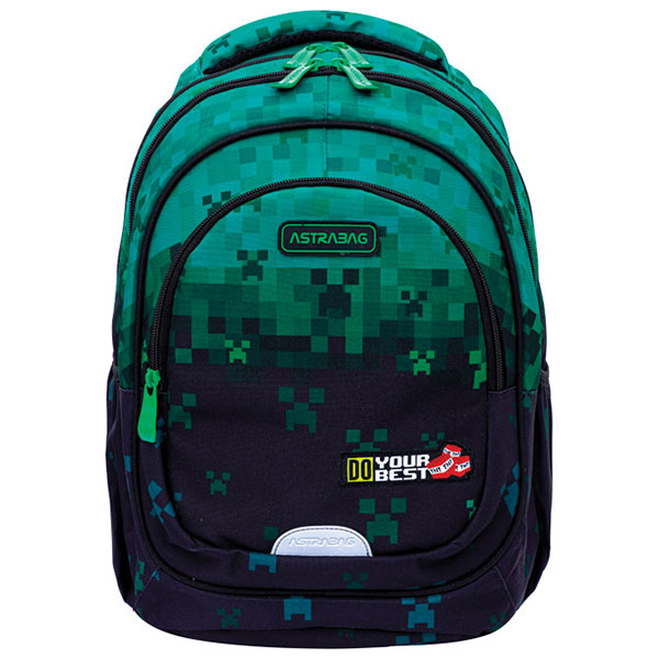 Ranac za školu anatomski 3zipa AB330 Do You Best 25.Astrabag 502025016 zeleni - ODDO igračke