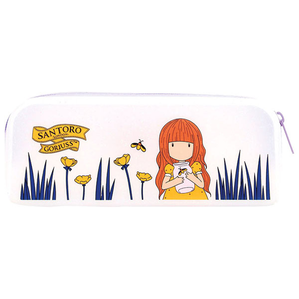 Pernica silikonska pravougaona glitter 1zip Firefly Dawn Gorjuss 1337GJ02 - ODDO igračke