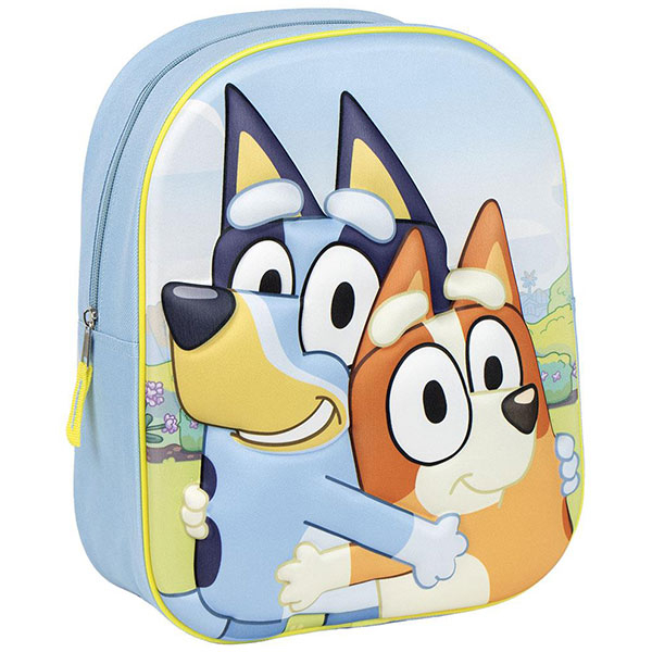 Ranac predškolski 3D Bluey Cerda 2100004870 svetlo plavi - ODDO igračke
