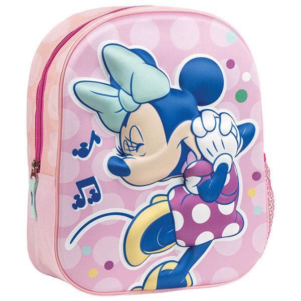 Ranac predškolski 3D Minnie Cerda 2100005876 svetlo roze - ODDO igračke