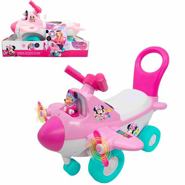 Guralica za decu Avion Minnie sa zvukom i svetlom Kiddieland 111/59949 - ODDO igračke