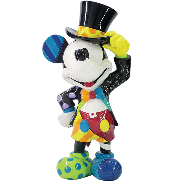 Akciona figura Mickey Mouse with Top Hat Romero Britto 060756 - ODDO igračke