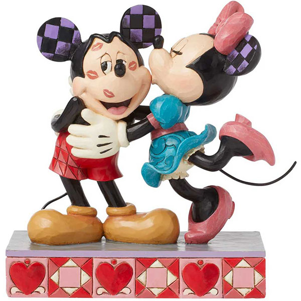Akciona figura Hugs & Kisses Mickey & Minnie Love Figurine Jim Shore 069860 - ODDO igračke