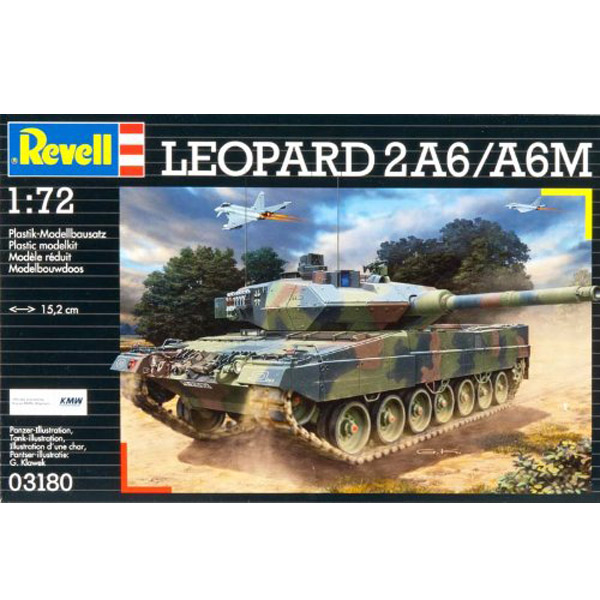REVELL MAKETA  Leopard 2A6/A6M 070 RV03180/070                                               - ODDO igračke