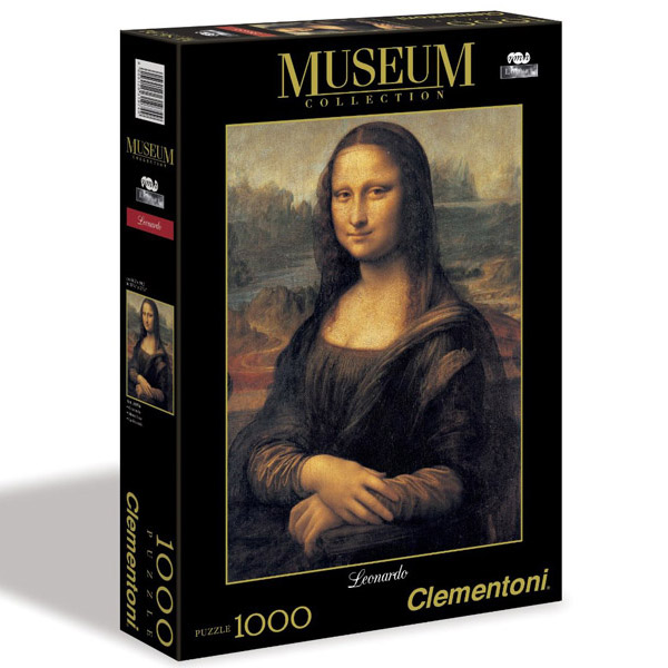 Clementoni Puzzla Mona Lisa, Leonardo 1000 pcs CL31413 - ODDO igračke