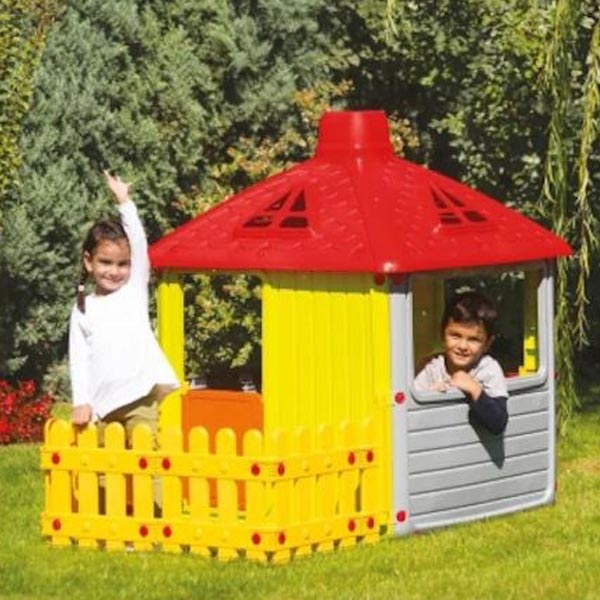 Kućica za decu sa ogradom Dolu 030115 - ODDO igračke