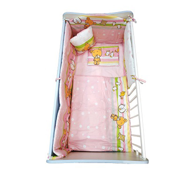 Posteljina Set Happy - Pink Teddy Bear 20051130000 - ODDO igračke
