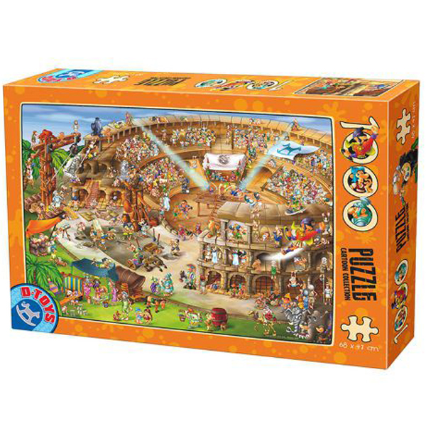 DToys puzzla Cartoon Collection Roman Amphitheatre 07/61218-10 - ODDO igračke