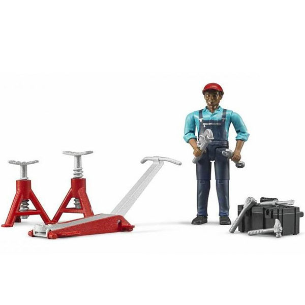 Figura Bruder set-mehaničar sa alatom 621001 - ODDO igračke