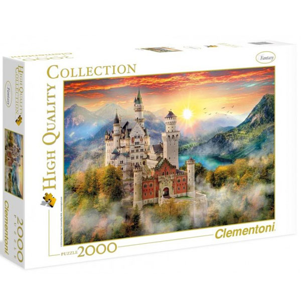 Clementoni Puzzla 2000pcs Neuschwanstein Castle 32559 - ODDO igračke