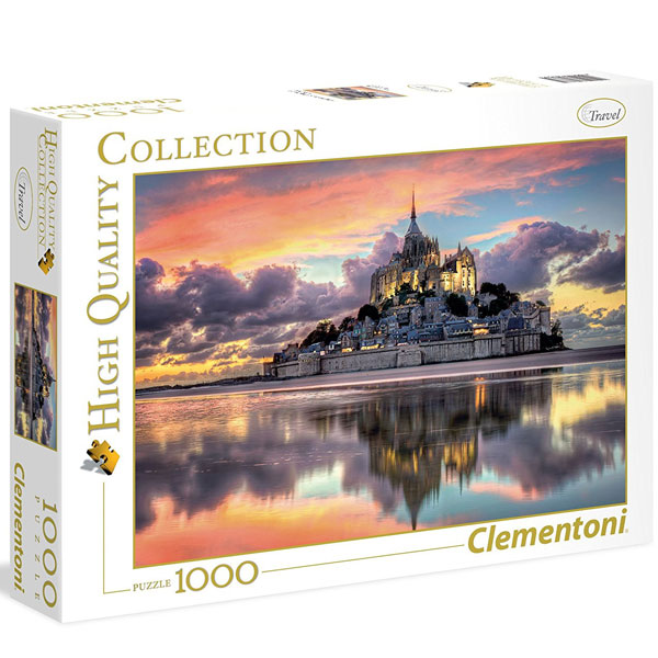 Clementoni puzzla Mont Saint-Michel 1000pcs 39367 - ODDO igračke